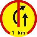 2.13 No overtaking