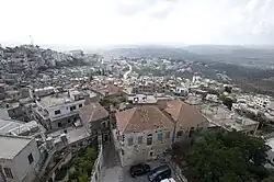 View of Safita from the Chastel Blanc citadel