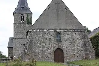 The church in Saint-Germain-d'Étables