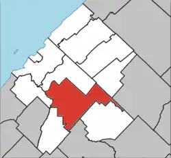 Location within Les Basques RCM