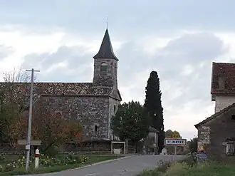 The road into Saint-Matré