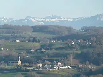 A general view of Saint-Ondras