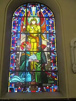 "Saint Michael and Saint Aubert"