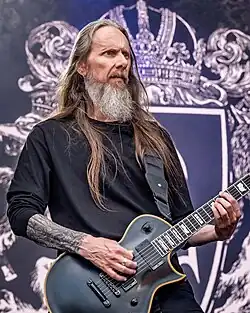 Samoth with Emperor at Tons of Rock 2025 Photo: Birgit Fostervold