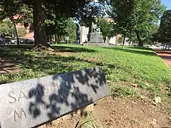 Samuel Gompers Memorial Park sign