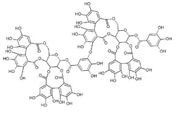 Chemical structure of sanguiin H-6