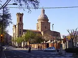 Church of Sant Andreu de Palomar [ca], the center of the district