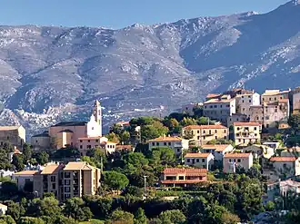 A general view of Santa-Reparata-di-Balagna