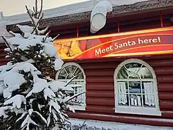 Santa Claus Village at Rovaniemi, Finlnd