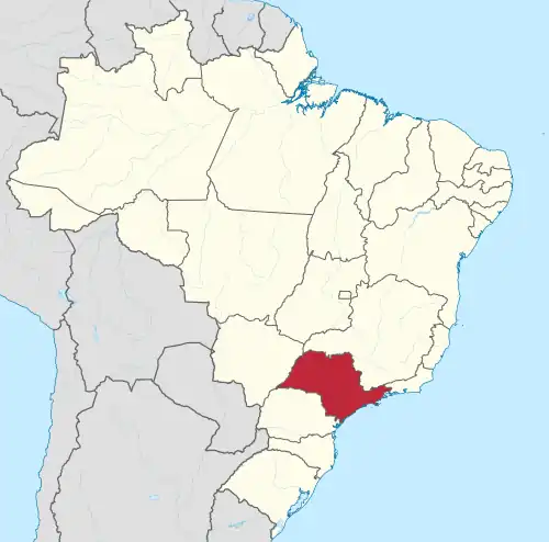 Location in Brazil