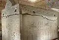 The stone sarcophagus of Ramesses IV in tomb KV2