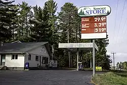 Sawyer Store and Post Office along MN 210
