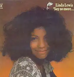Linda Lewis grinning