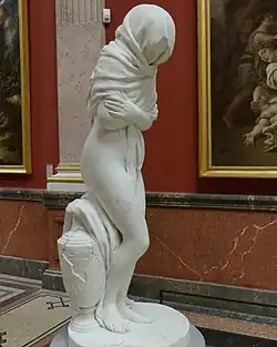 The Winter; by Jean-Antoine Houdon; 1783; marble; height: 145 cm; Musée Fabre, Montpellier, France[46]