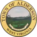 Official seal of Alderson, West Virginia