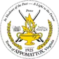 Official seal of Appomattox, Virginia