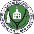 Official seal of Boscawen, New Hampshire