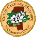 Official seal of Carthage, Mississippi