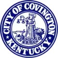 Official seal of Covington, Kentucky