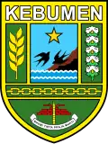Coat of arms of Kebumen Regency