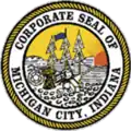 Official seal of Michigan City, Indiana