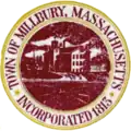 Official seal of Millbury, Massachusetts