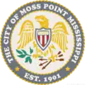 Official seal of Moss Point, Mississippi