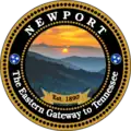 Official seal of Newport, Tennessee