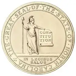Seal of North Carolina (1779–1794, obverse)