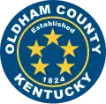 Official seal of Oldham County
