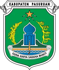 Coat of arms of Pasuruan Regency