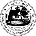 Official seal of Plainfield, Massachusetts