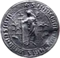 Seal of the Vilnius City Council in 1444-1568,