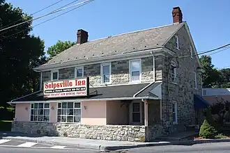 Seipsville Hotel, built in 1760 in Palmer Township, in August 2013