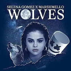 Original release art; the 7th anniversary vinyl edition of this cover does not include the wolf.
