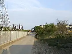 Sellindge Converter Station on the UK side of the interconnector