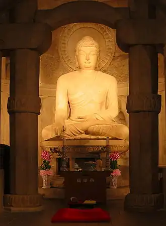 Korean Seokguram Cave Buddha, c. 774 CE.