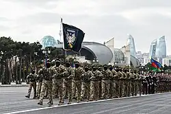 Personnel of the YARASA Special Forces [az; tr] of the Foreign Intelligence Service of Azerbaijan.