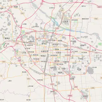 Zhengding County is located in Shijiazhuang