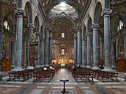 Apse in San Giuseppe dei Teatini church.