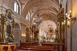 Interior of the Church of the Annunciation