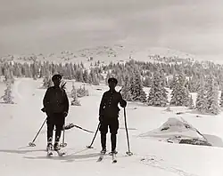 Bulgarian alpine ski patrol, 1930s