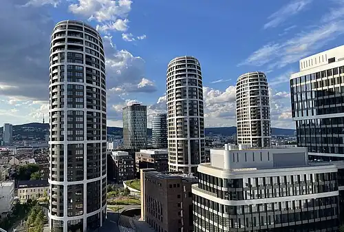 Sky Park Residence in Bratislava (2024)