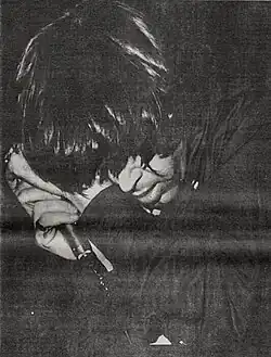 Saxon performing with The Seeds in 1967