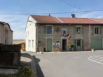 The town hall in Sorbey