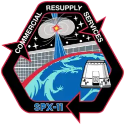 SpaceX CRS-11 mission patch [a]