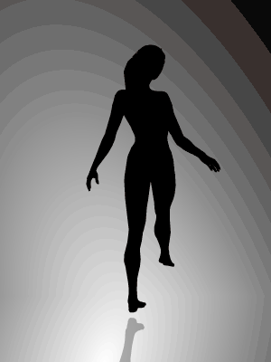 The Spinning Dancer appears to move both clockwise and counter-clockwise.