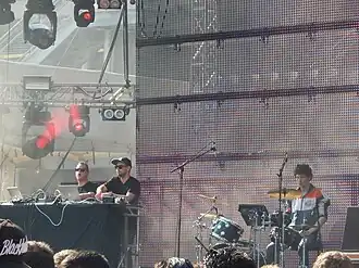 Savoy in 2013, performing at Spring Awakening