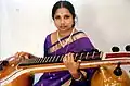 Saraswati veena, the calabash resonator is not always functional but it is kept in place because of the balancing effect.[47]