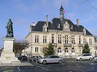 The town hall in Saint-Jean-d'Angély
